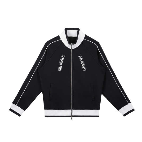The Wise Monkeys Zip Track Hoodie