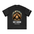 SEE GOOD Black T-Shirt