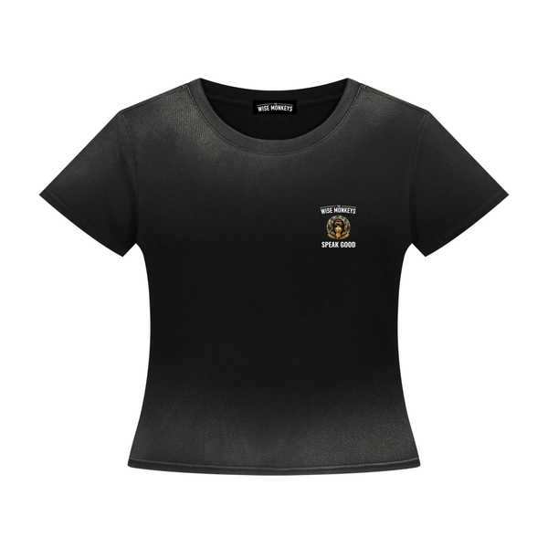 The Wise Monkeys Speak Good Women's T-Shirt