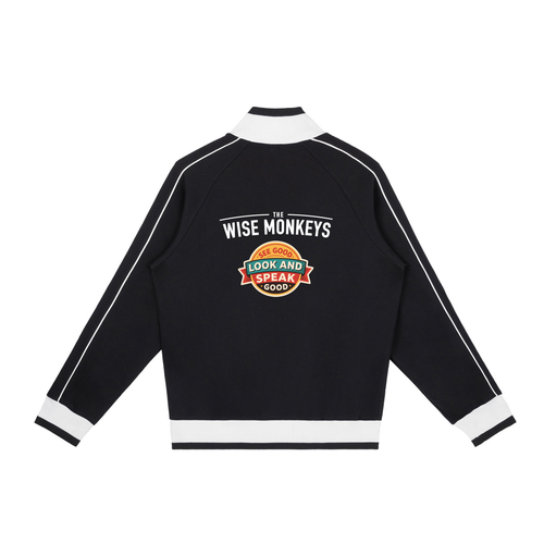 The Wise Monkeys Zip Track Hoodies