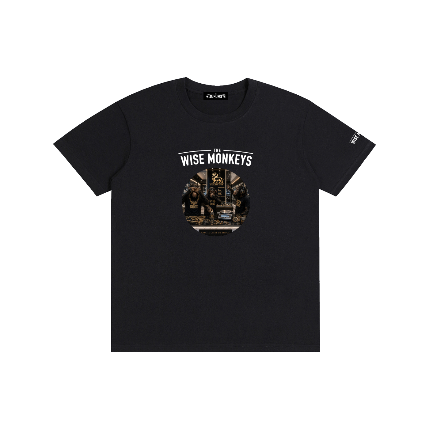 The Wise Monkeys Golden Lion Collection.