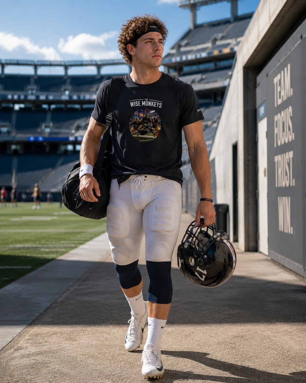 The Wise Monkeys Touchdown Collection lifestyle