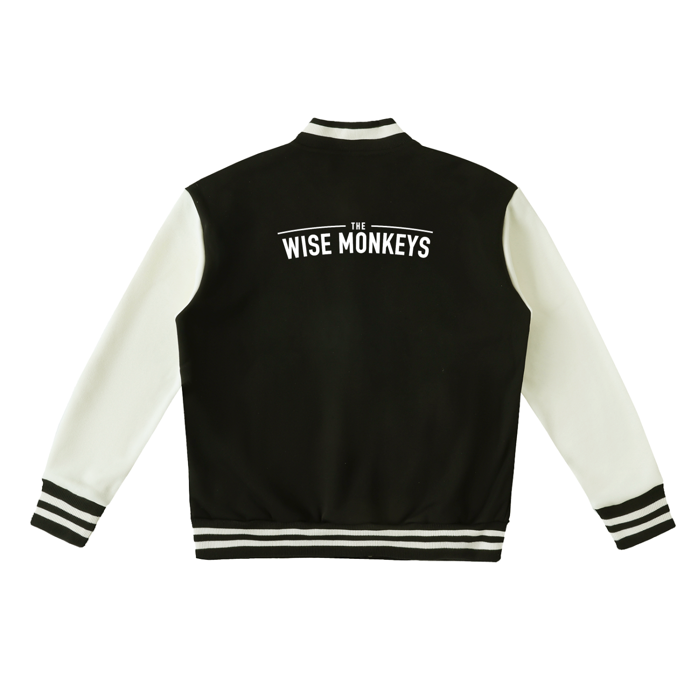 The Wise Monkeys Varsity Jacket