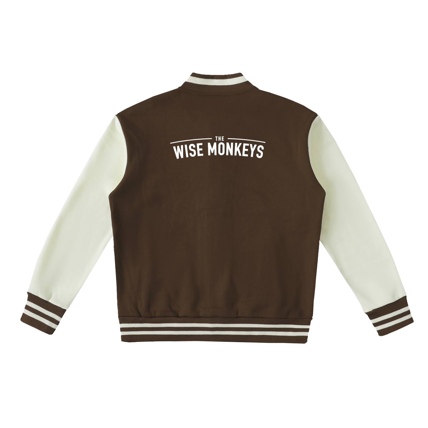 The Wise Monkeys Varsity Jacket